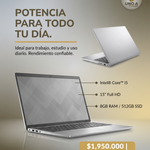 PORTATIL DELL INTEL CORE I5 8GB RAM 512GB SSD