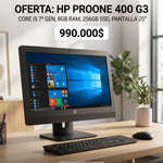COMPUTADOR TODO EN UNO HP PRO ONE 400 G3 USADO