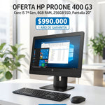 COMPUTADOR TODO EN UNO HP PRO ONE 400 G3 USADO