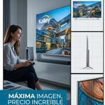 Televisor kalley 50 pulgadas 4k max