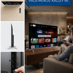 Televisor kalley 50 pulgadas 4k max